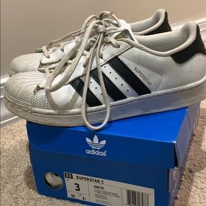 USED adidas superstar sneakers